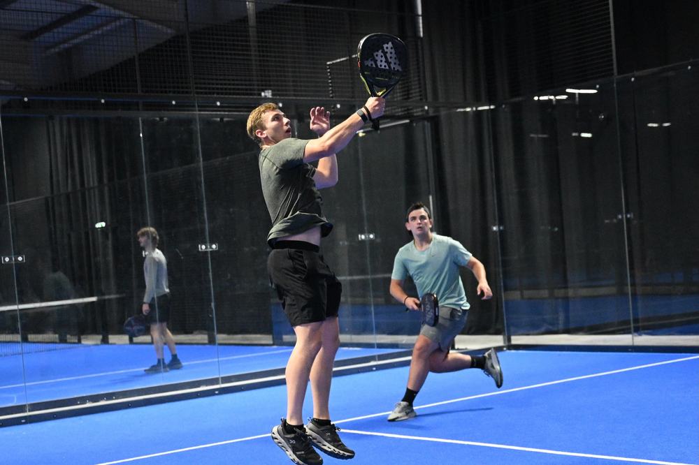 Doubles match at Velocity Padel Wigan