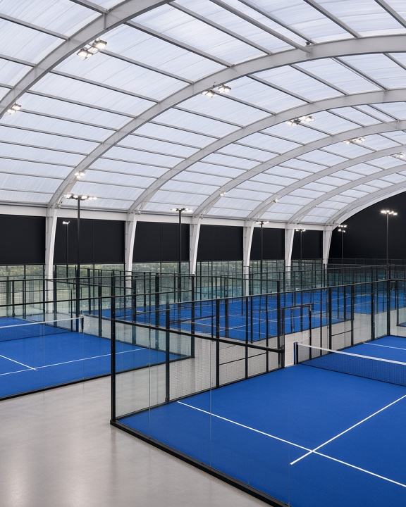 Artist's impression of the proposed Velocity Padel Speke centre