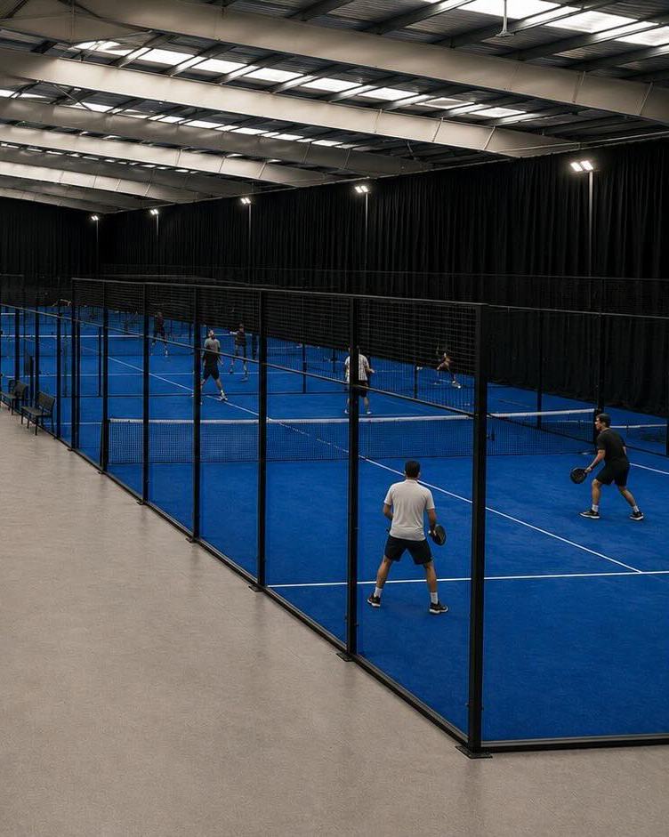 Padel courts at Velocity Padel Wigan